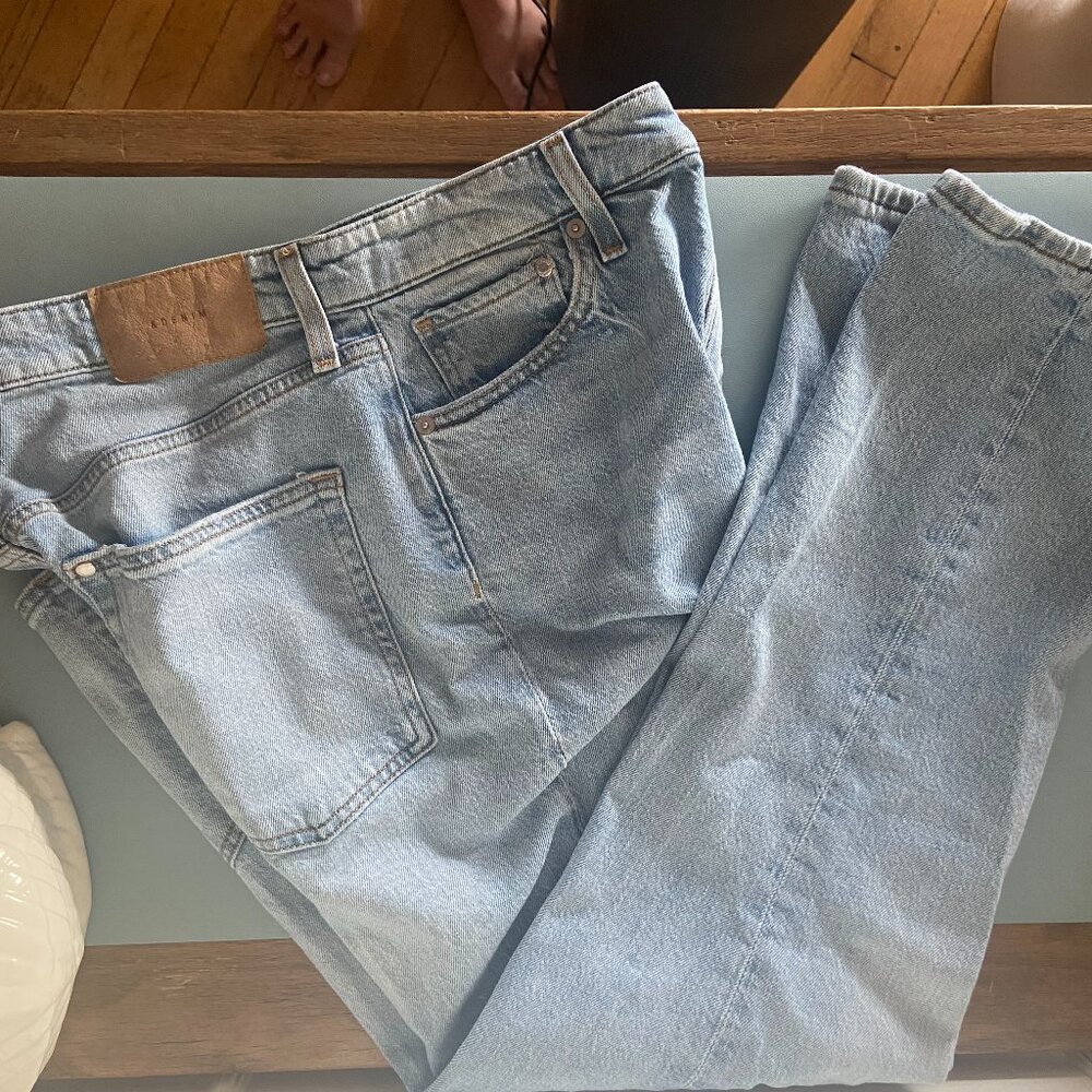 Wide Leg Jeans - Size 10